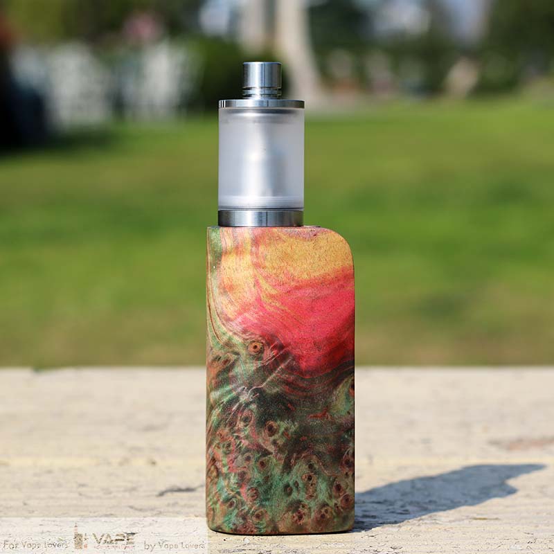 $129 Evolv DNA 75 Chip Stabilized Wood Box Mod - Yiloong Fog Box